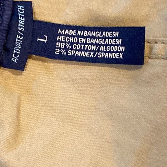 U.S. Polo Assn. Mens Jogger Short Tan Size Large - Picture 6 of 9